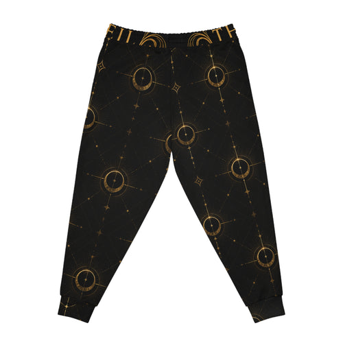 Celestial Gold Constellation Joggers