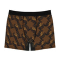 New! UV Stamp Bronze Trident Pattern Boxer Briefs | All-Over Print