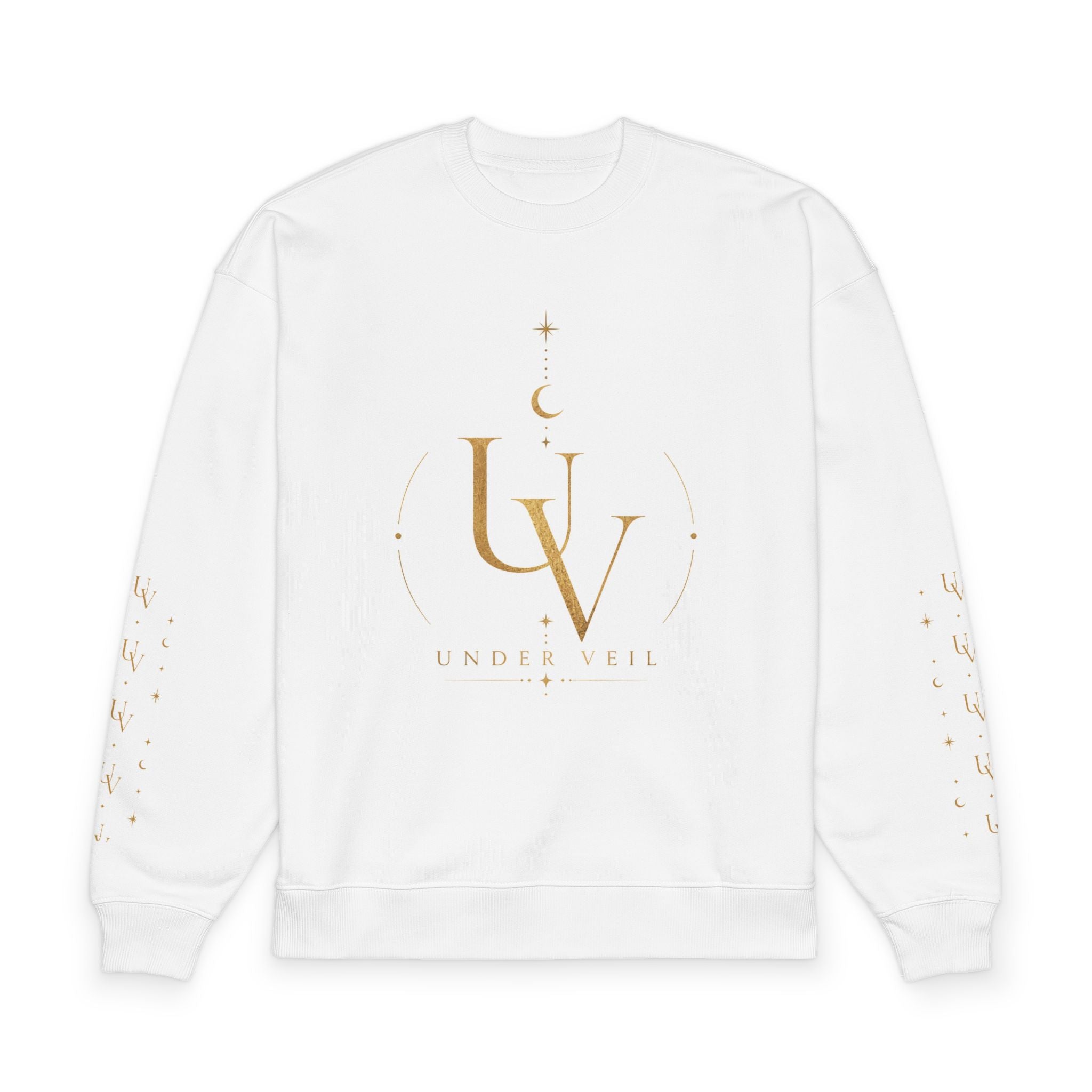 UV logo Moon Goddess Sweatshirt | Under Veil Moon Phases Crewneck