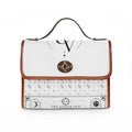 UV Occult Celestial Diagram Waterproof Canvas Bag | Astrological Symbols, Moon Phases