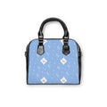 UV signature New Realm Blue  Shoulder Handbag | Pastel Botanical Print