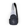 UV Stamp Minimal Moon Phases Chest Bag | All-Over Print