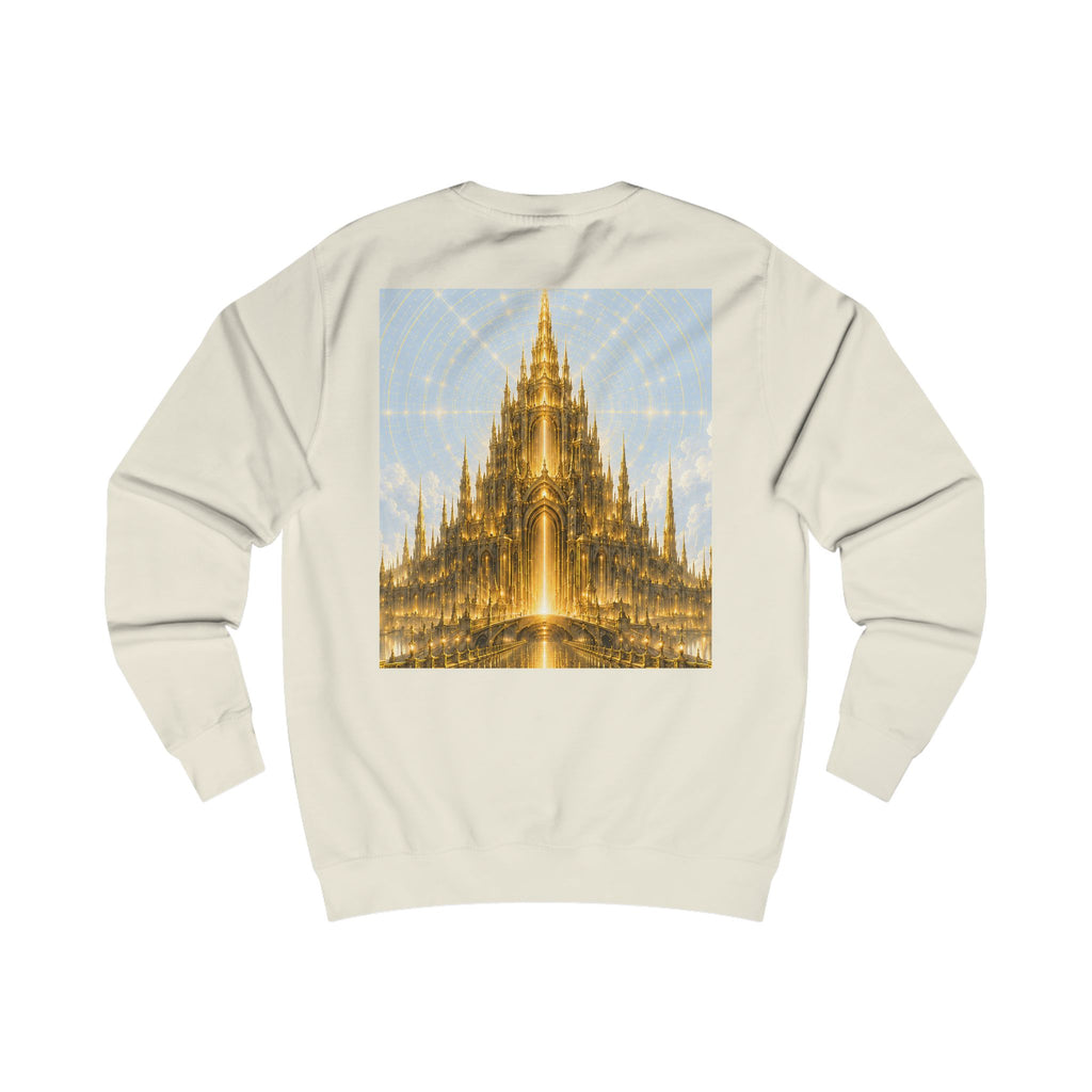 Sol Golden King Sweatshirt — Regal Sun-Inspired Graphic Crewneck