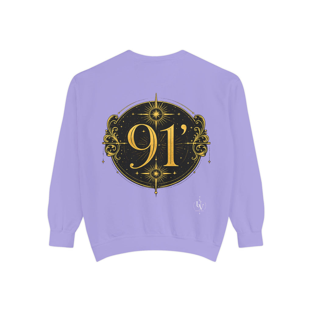 New! UV Graphics Established 91 vintage crest Sweatshirt | 91 compass back graphic