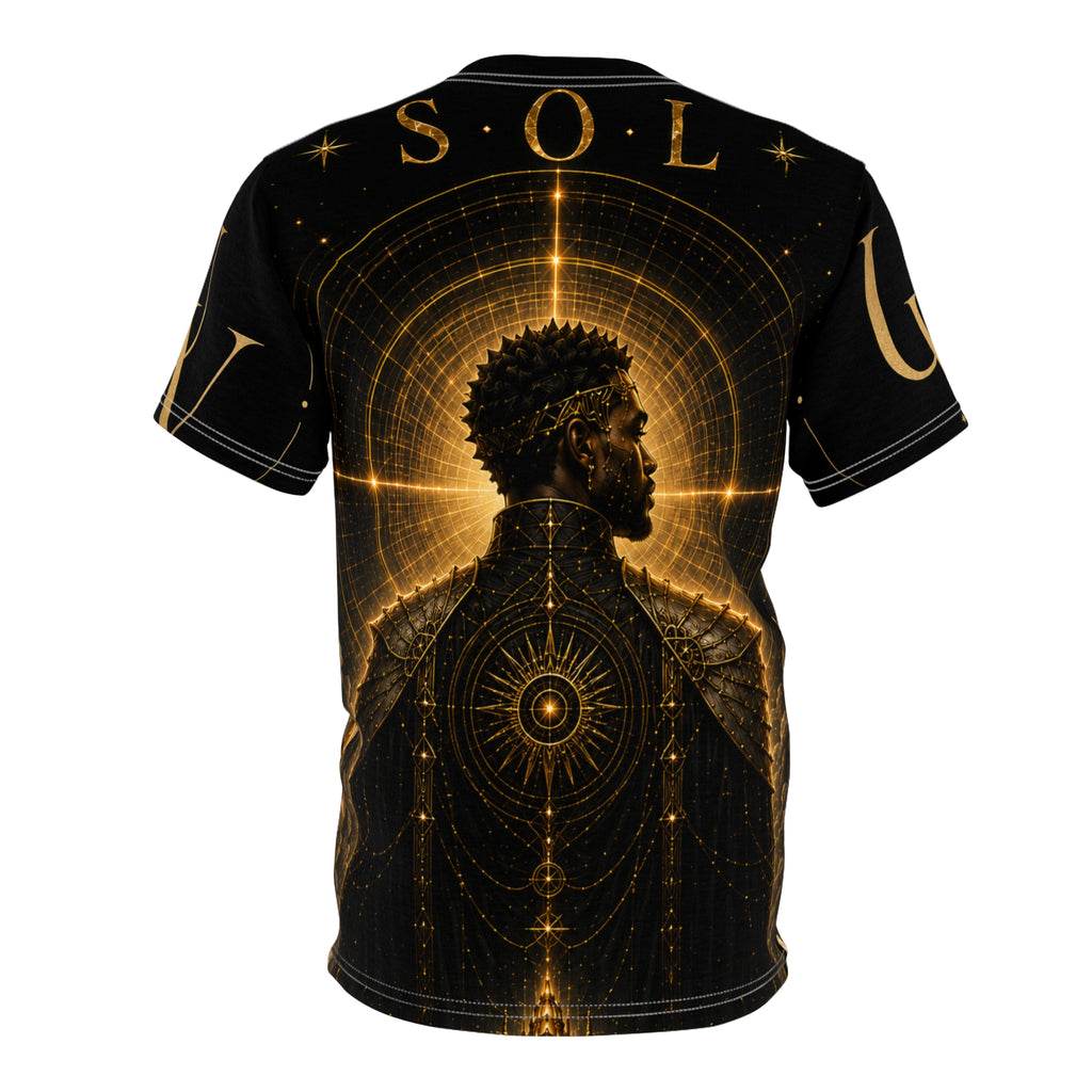 UV SOL Golden Halo King Tee | All-Over Print