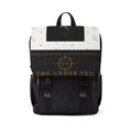 UV Stamp logo Backpack | Black Patterned Backpack