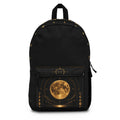 UV stamp pattern Backpack | celestial moons & stars