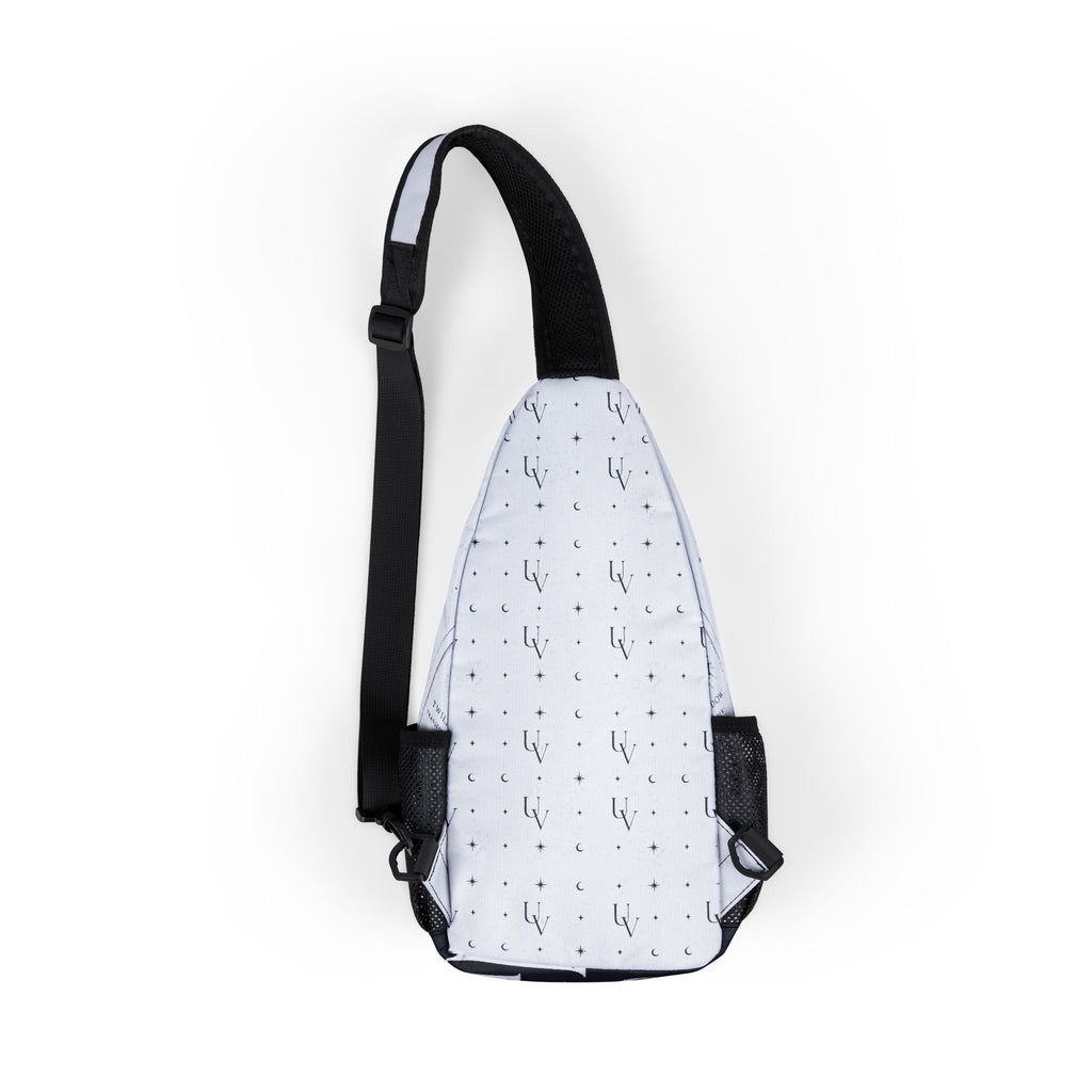 UV Stamp Minimal Moon Phases Chest Bag | All-Over Print