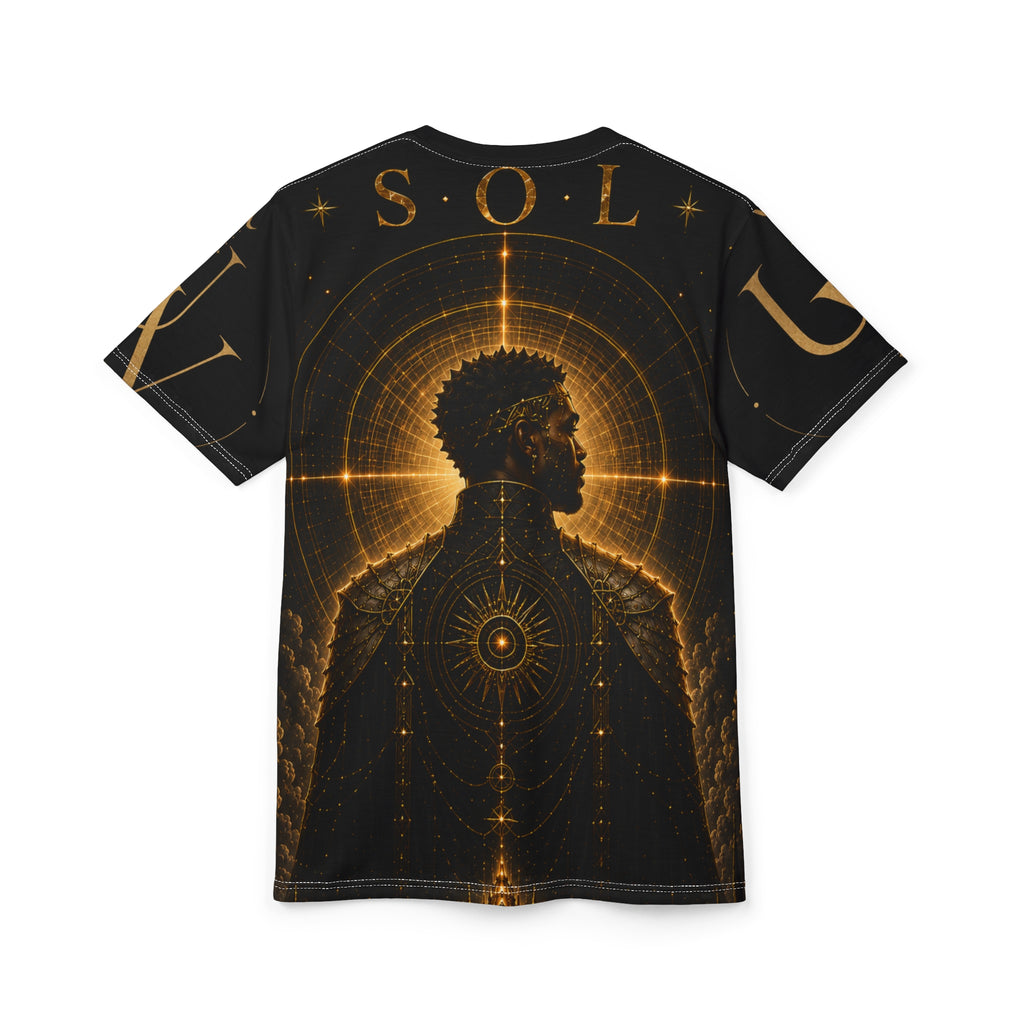 UV SOL Golden Halo King Tee | All-Over Print