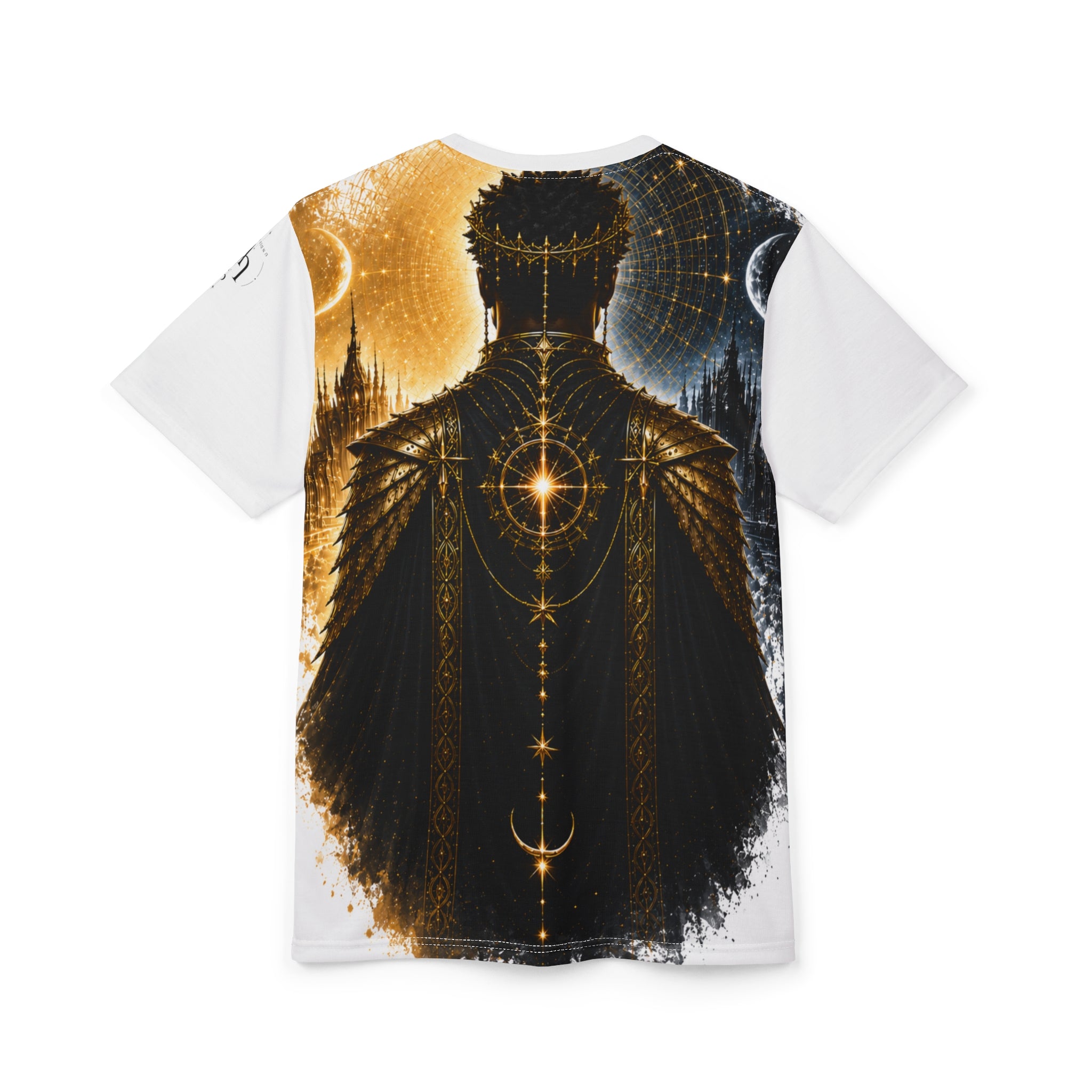SOL Golden Halo Tee | Divine Celestial Fantasy Shirt | First Light Collection