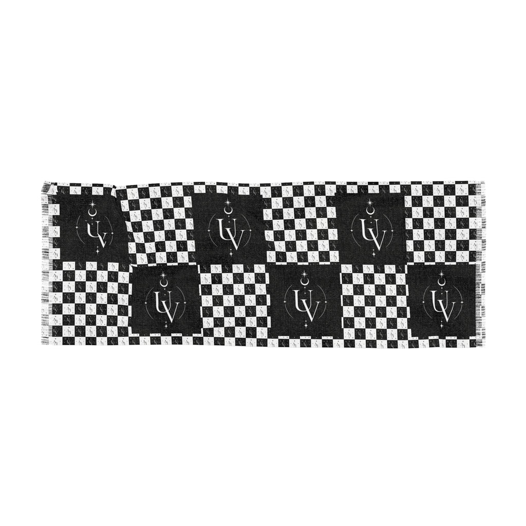 UV Signature Checkerboard Monogram Light Scarf