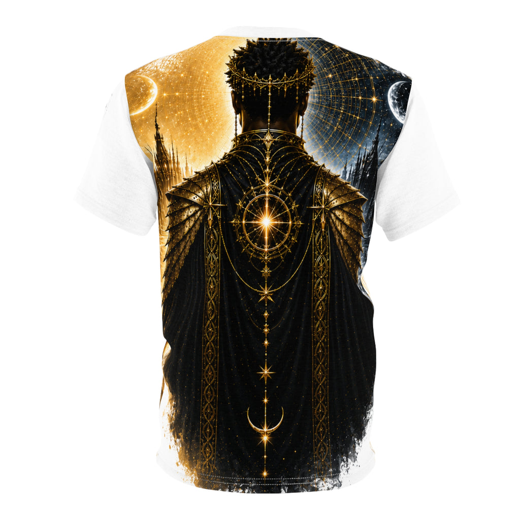 SOL Golden Halo Tee | Divine Celestial Fantasy Shirt | First Light Collection