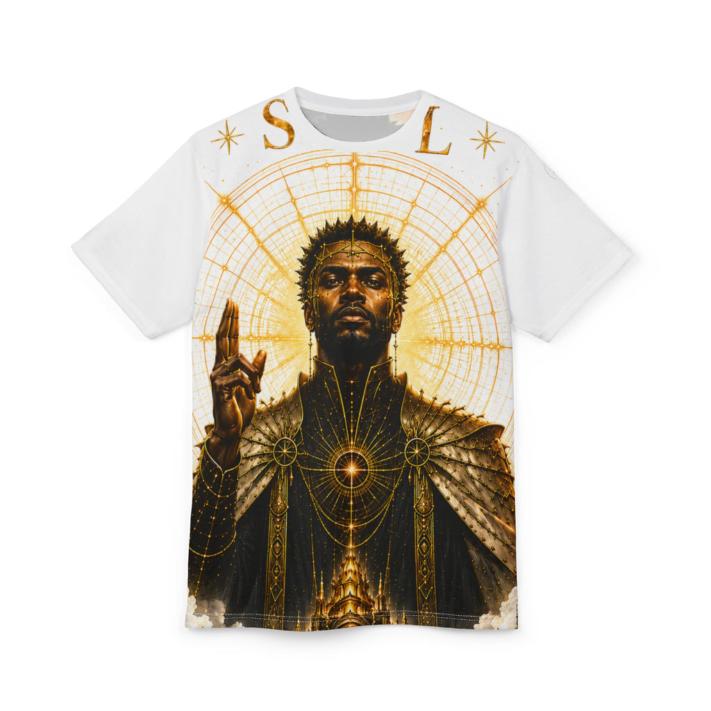 SOL Golden Halo Tee | Divine Celestial Fantasy Shirt | First Light Collection